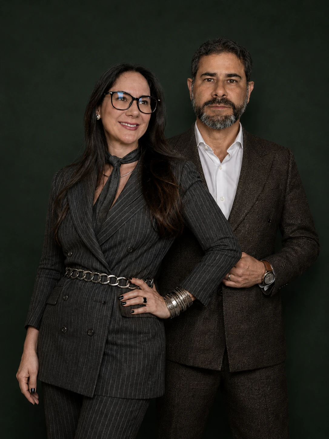 Prof. Audrey Souza e Profa. Olívia Franco, cofundadores do Instituto Franco e Souza